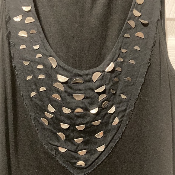 Banana Republic Tunic Tank Black M - Picture 2 of 5